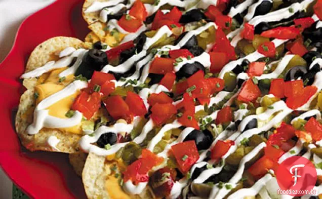 Nachos para uma multidão