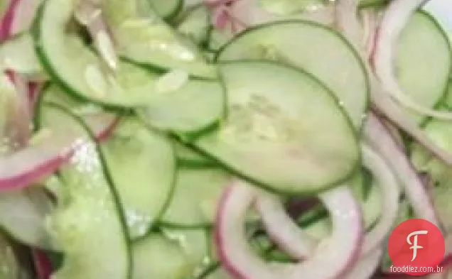Salada Crunch De Pepino
