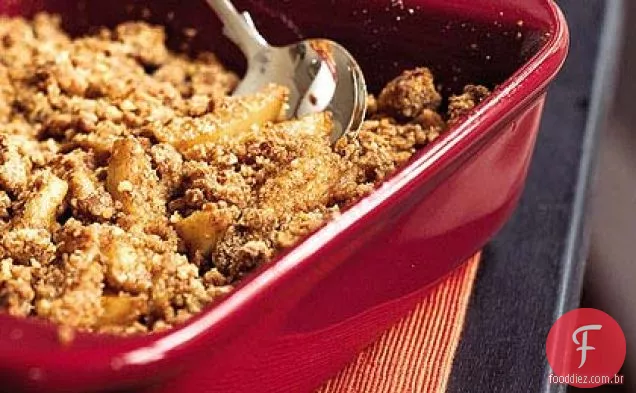 Caramelo Ramificado-Crumble De Maçã