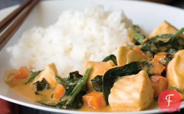 Ensopado De Peixe Com Curry Vermelho Tailandês