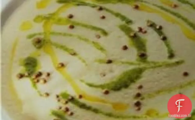 Enfeite de óleo de amendoim Curried