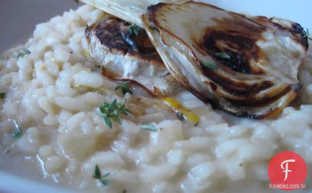 Risoto De Limão E Erva-Doce