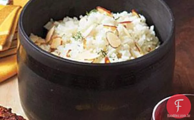 Pilaf De Arroz Com Amêndoas E Receita De Endro