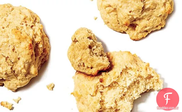 Biscoitos Macios Da Gota Do Leitelho