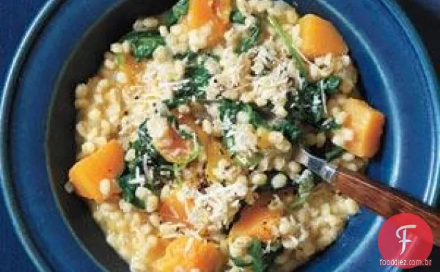 Risoto De Cevada Cozido Com Abóbora