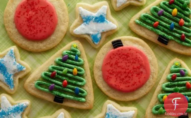 Os biscoitos de açúcar gelado da Jennifer