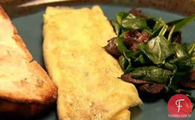 Omelete com ervas finas