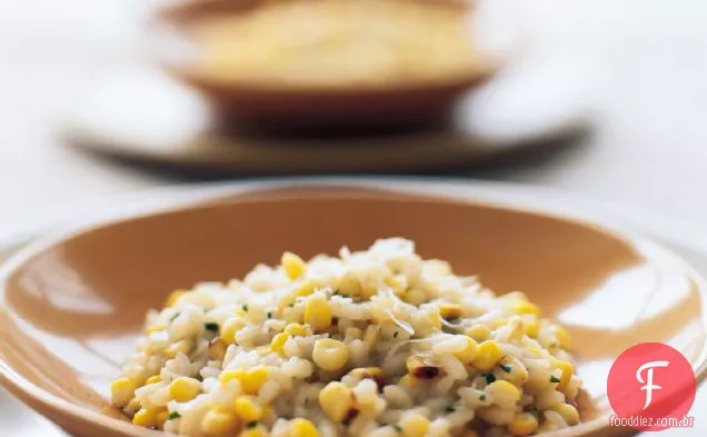Risoto De Milho Assado Na Panela