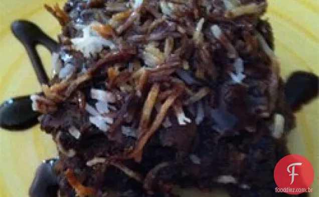 Brownies De Coco Caramelo