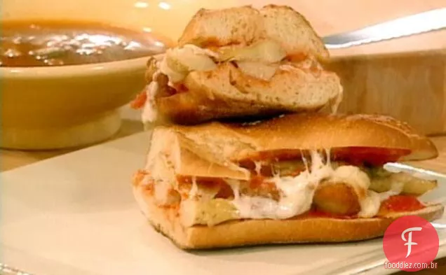 Frango e alcachofra parmesão Heros