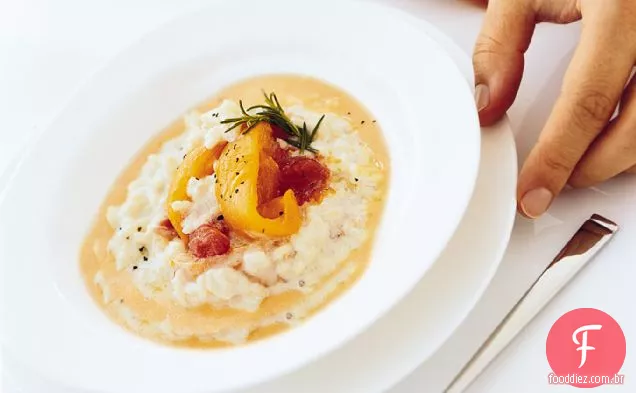 Risoto de tomate de Carmellini