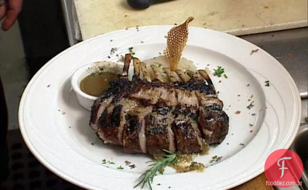 A mansão original Rack of Lamb