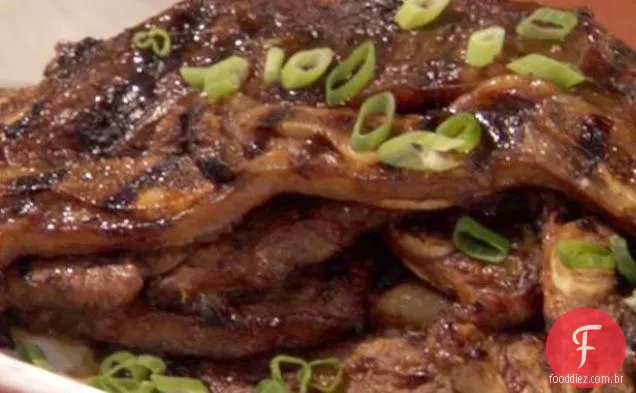 Kalbi (Costelas Curtas De Carne Barbequed Coreana)