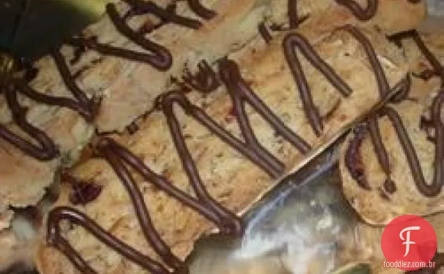Chocolate e amêndoa Biscotti