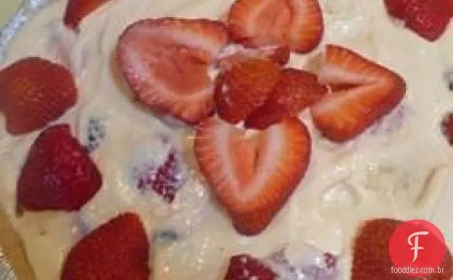 Torta fresca frutada de Logan