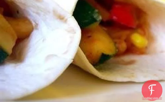 Fajitas Vegetais Coloridos