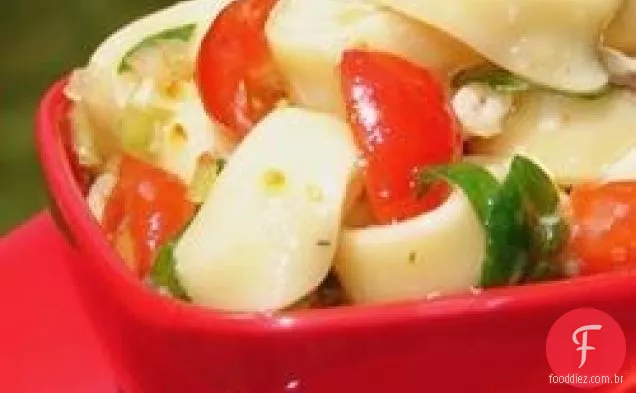 Salada de espinafre e Tortellini