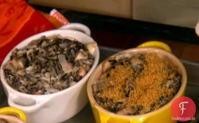 Arroz Selvagem Assado