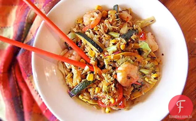 Camarão Arroz Frito
