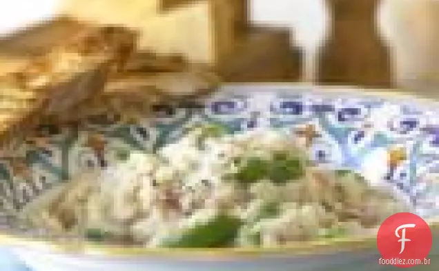 Risoto Com Prosciutto E Espargos