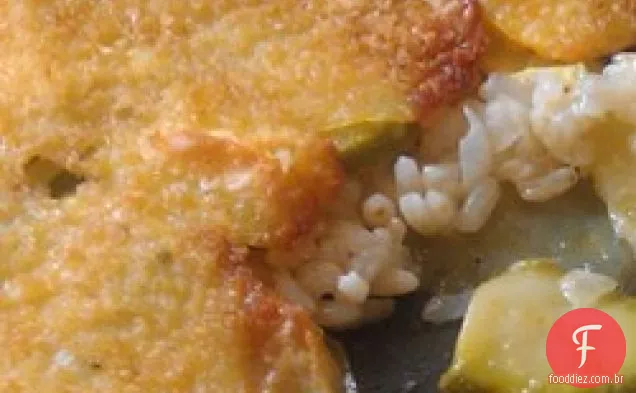 Batata, arroz e abobrinha Assam