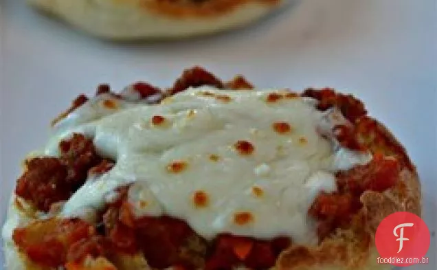 Inglês Muffin Pizza