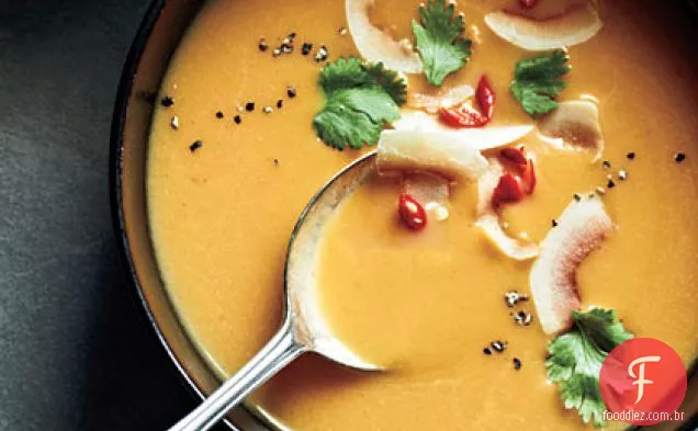 Sopa De Butternut Com Curry