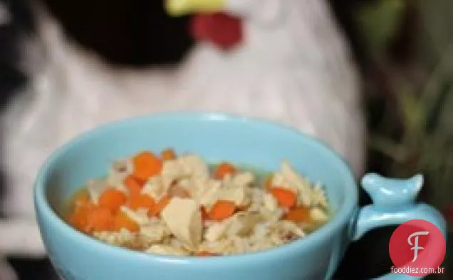 Simplesmente Deliciosa Sopa De Arroz De Frango