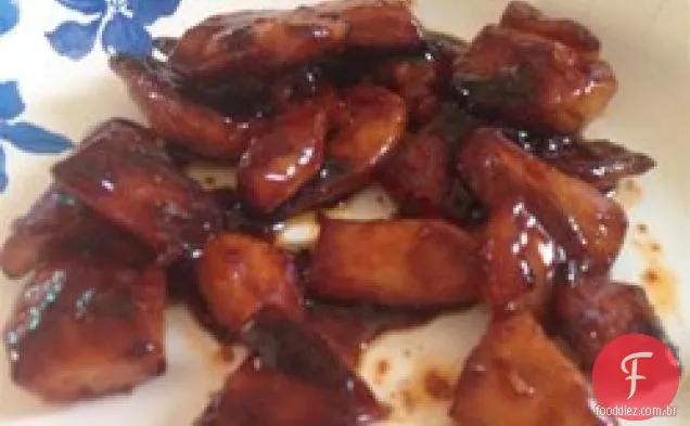 Frango Vitrificado Com Mel