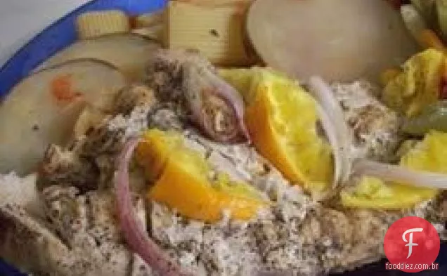 Frango Assado Com Laranja