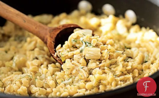 Risoto de massa com Erva-Doce