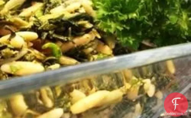 Salada Mediterrânea De Espinafre Orzo