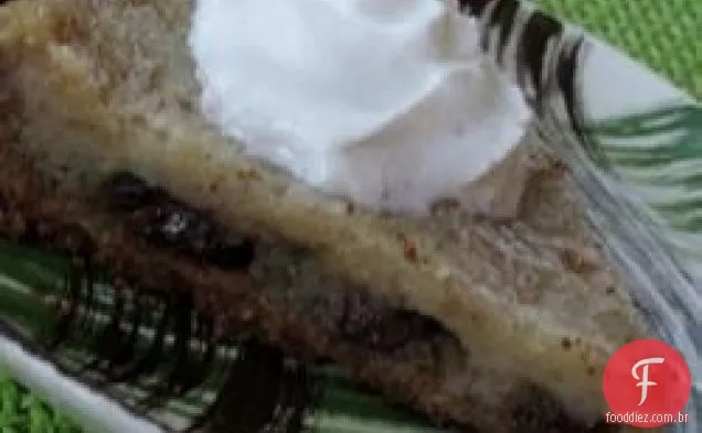 Torta De Creme Azedo De Passas