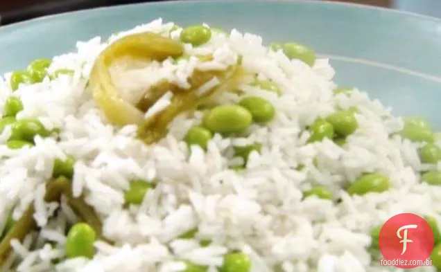 Ginger Edamame Rice
