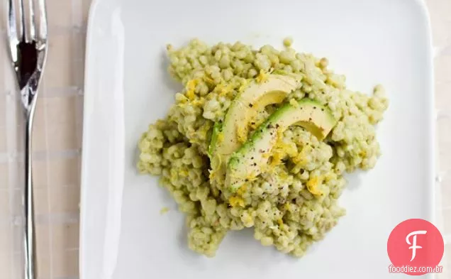 Risoto Cremoso De Cevada De Abacate
