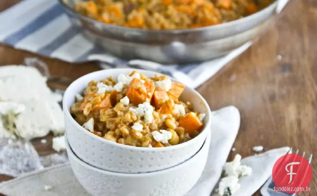 Batata-Doce E Risoto De Gorgonzola Farro
