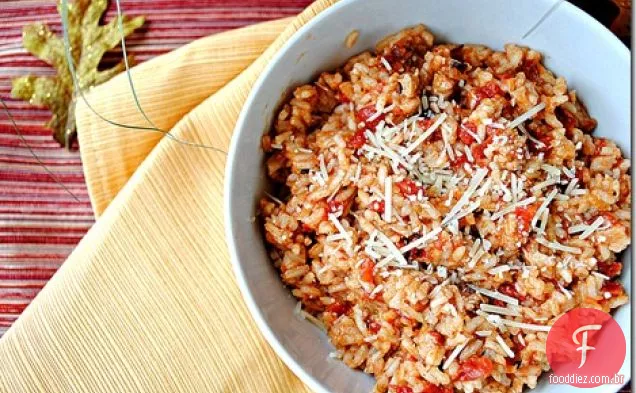 Queijo Vermelho Arroz Quente