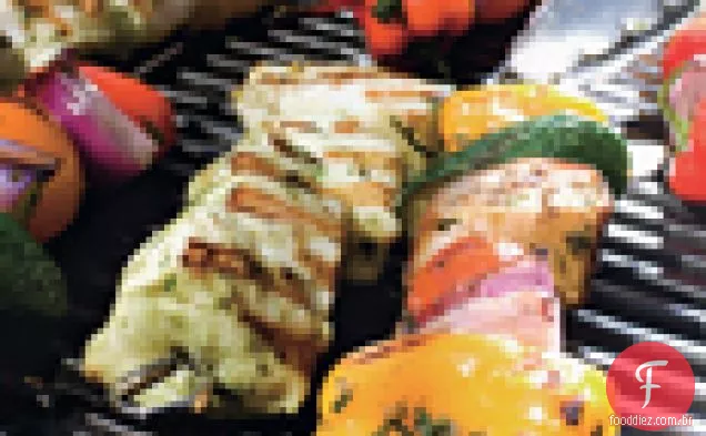 Brochettes De Alabote Provençale