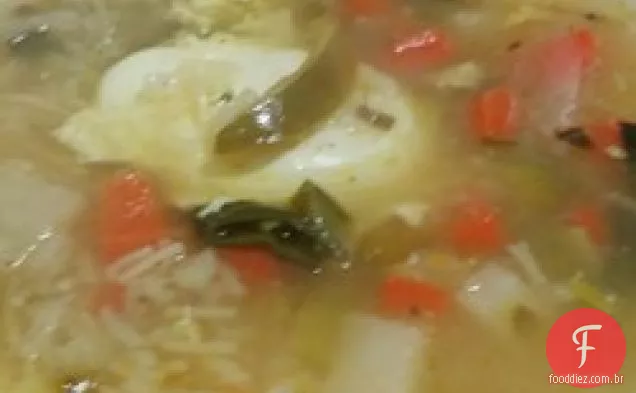 Sopa De Galinha Caseira