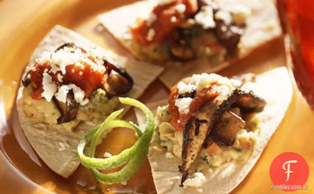Nachos De Cogumelos Selvagens
