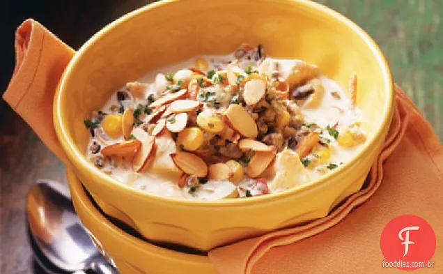 Curried Chicken Wild Rice Chowder
