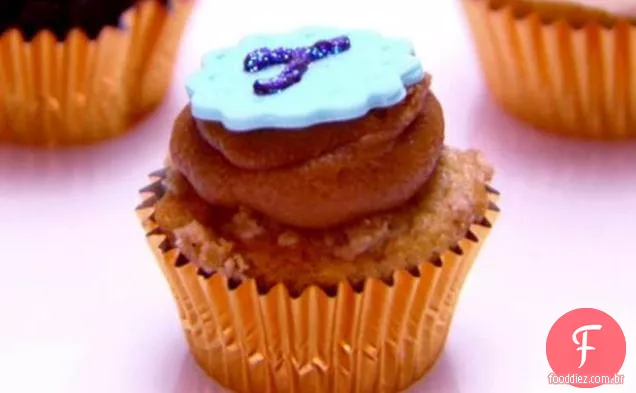Banana Speculoos Cupcakes