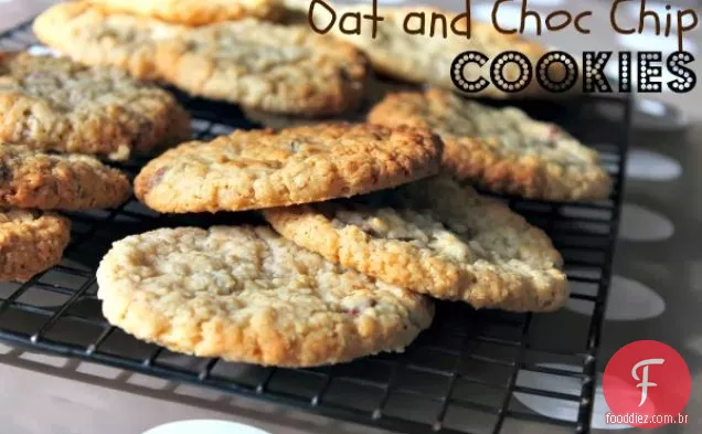 Mudei-me!...e alguns biscoitos de aveia e Choc Chip