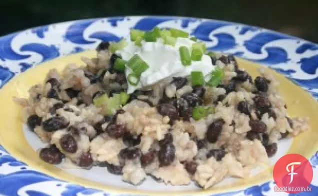 Feijão Preto Cubano E Arroz