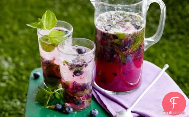 Blueberry Ginger Mojito Jarros