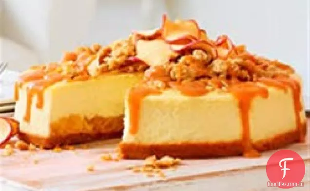 Cheesecake De Crumble De Maçã