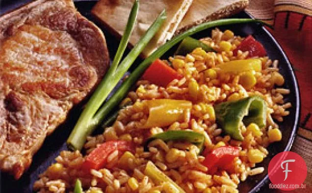 Rio Grande Peppers & Rice