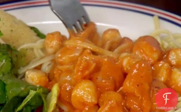 Bubba's Creamy Spicy seafood Pasta