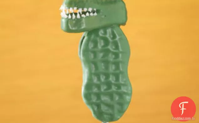 Jacaré Cookie Pops