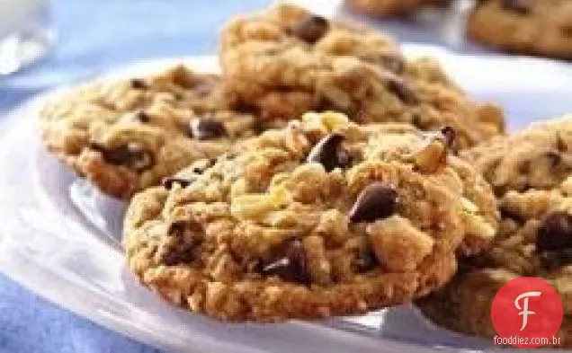 Farinha De Aveia-Biscoitos De Chocolate